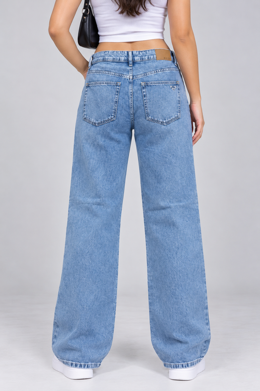 WOMEN DENIM TROUSER L-W