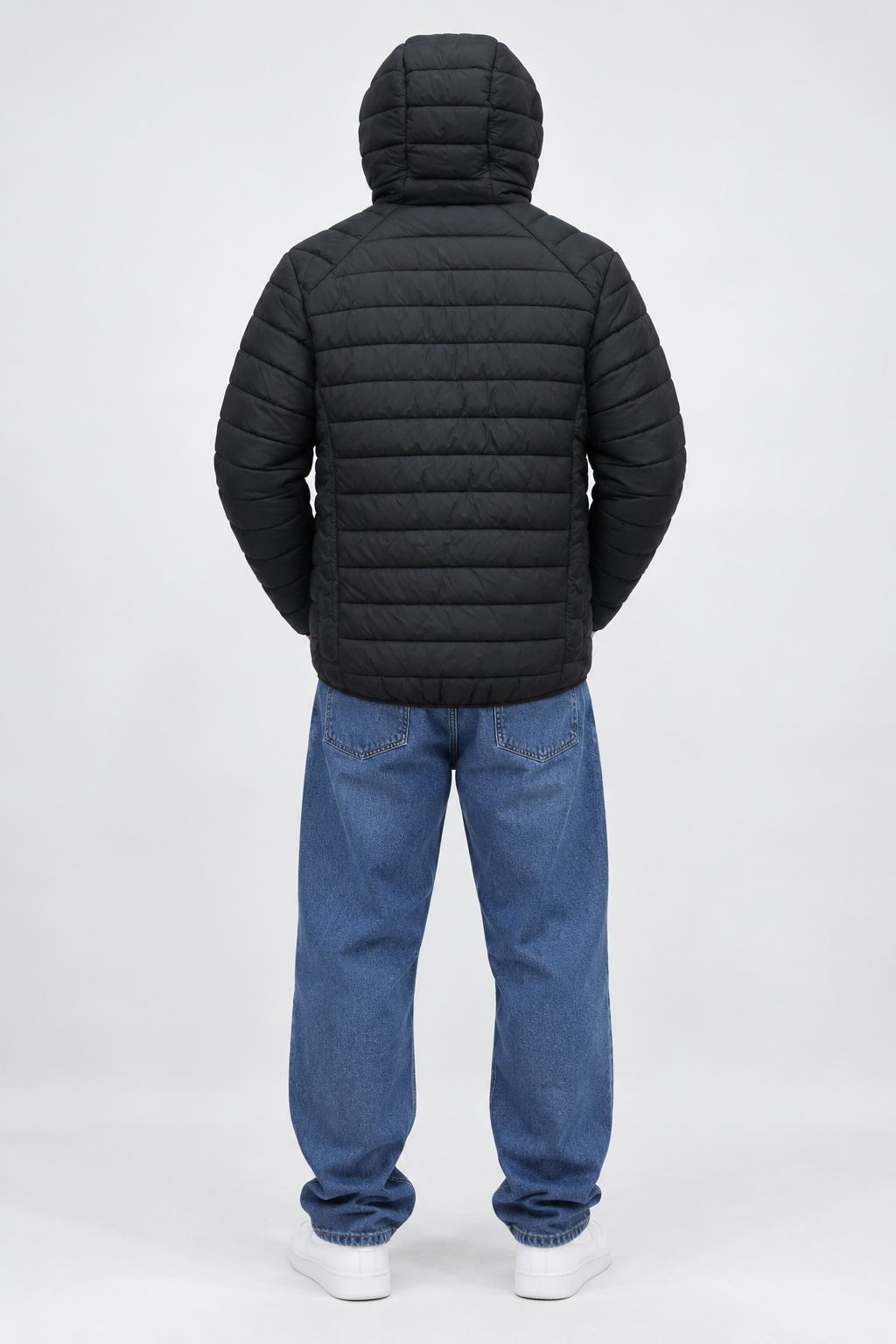MEN`S PUFFER HOODIE JACKET
