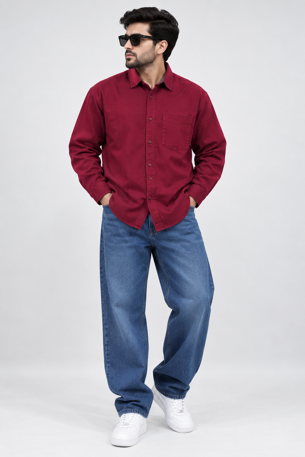 MEN`S DENIM SHIRT