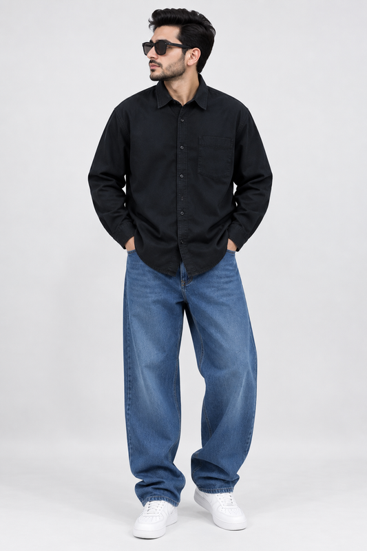 MEN`S DENIM SHIRT