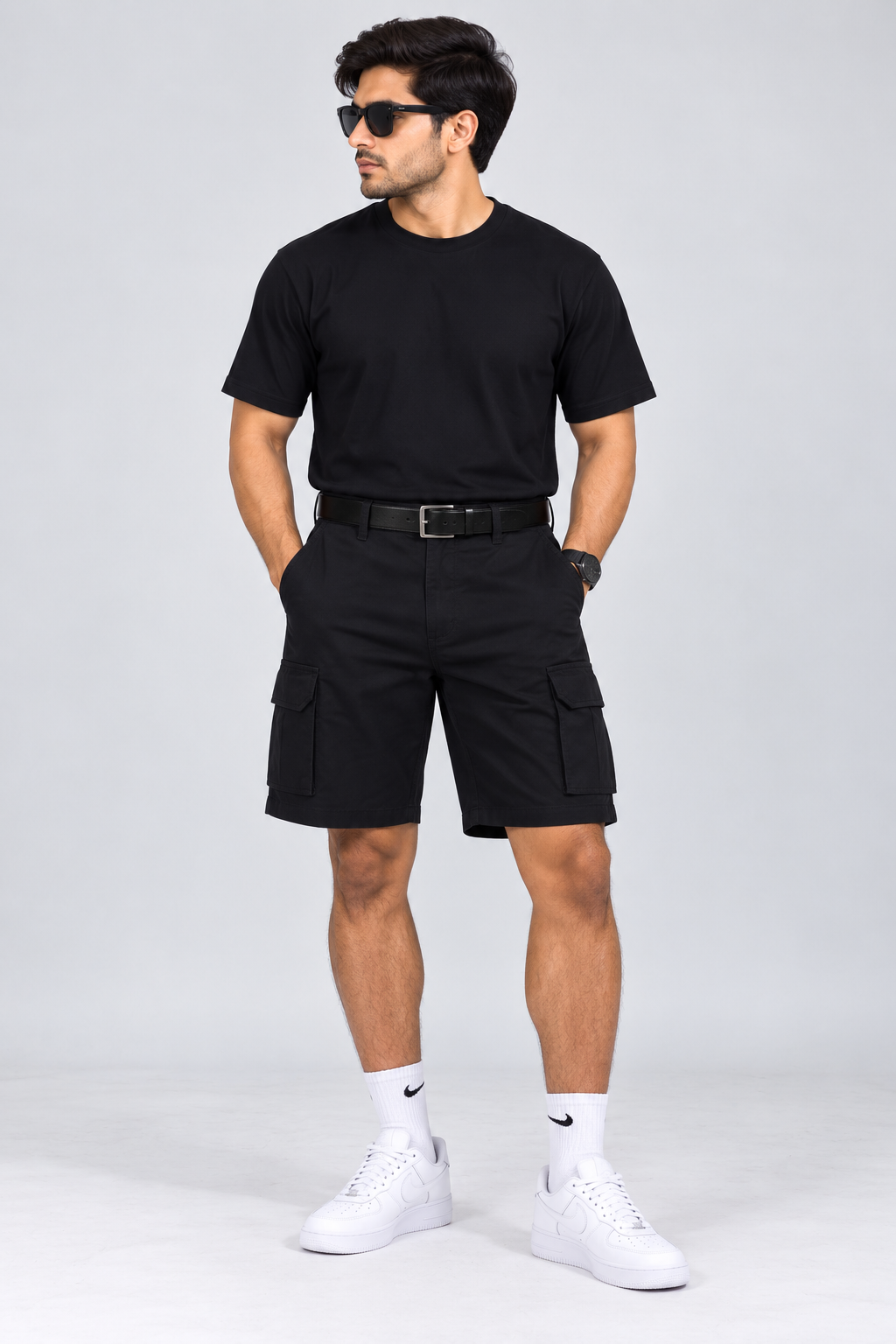 MEN`S CARGO  COTTON SHORT