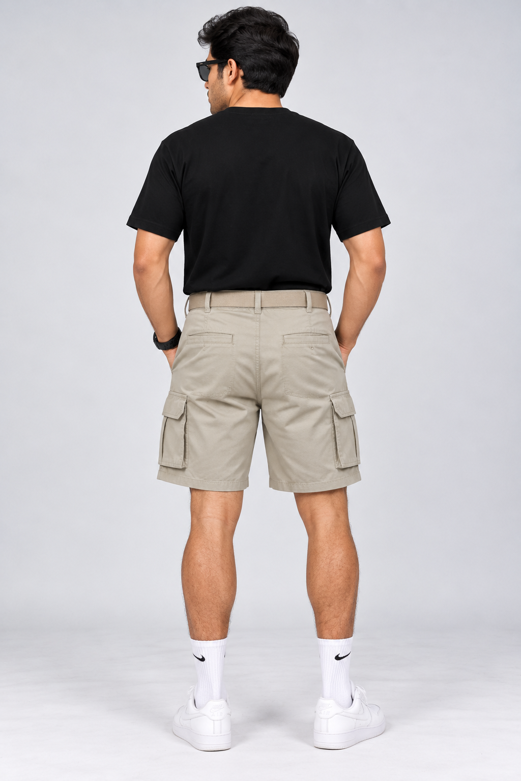 MEN`S CARGO COTTON SHORT