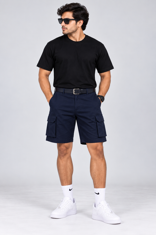 MEN`S CARGO COTTON SHORT