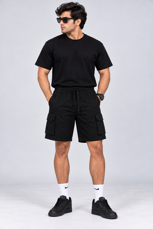 MEN`S CARGO COTTON SHORT