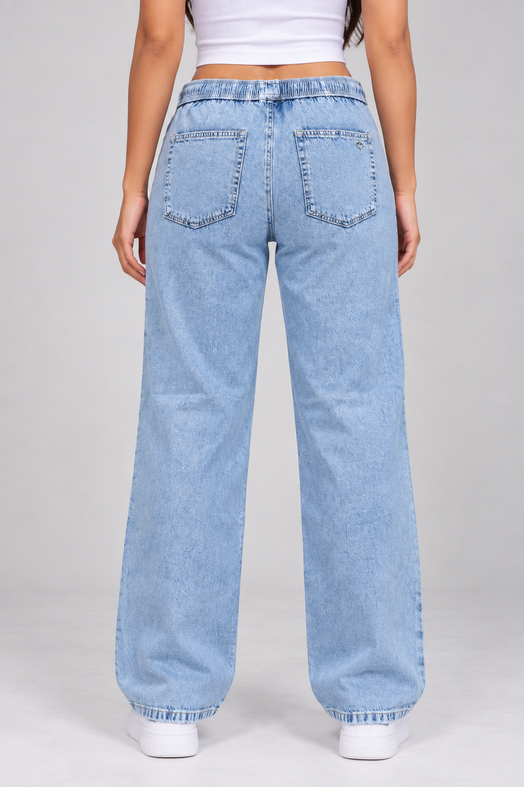 WOMEN DENIM  TROUSER L- W