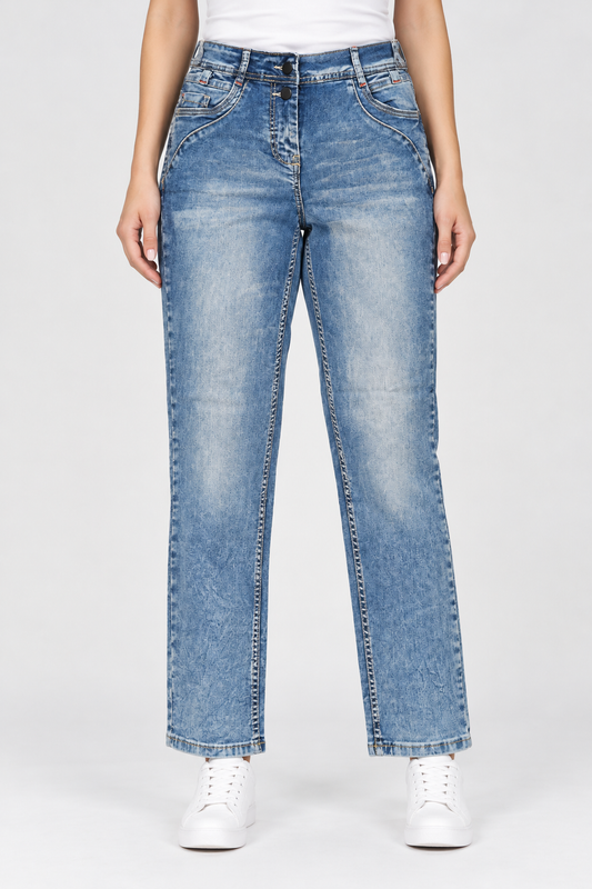 WOMEN SLIM FIT JEANS`S  ST 50